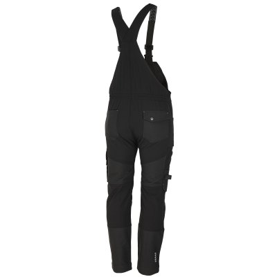 PROMACHER, Kalhoty pracovní s laclem pánské, strečové, EREBOS, černé, vel. 44 - 64 - BNN__XXXX_BIB_TROUSERS_BLACK__13__XX.png
