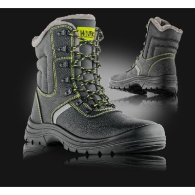 VM Footwear, Obuv poloholeňová, zimní, FALUN S3, černá, vel. 36 - 50