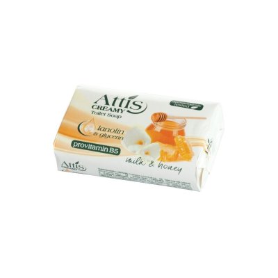 Attis, toaletní mýdlo, žluté, 100 g