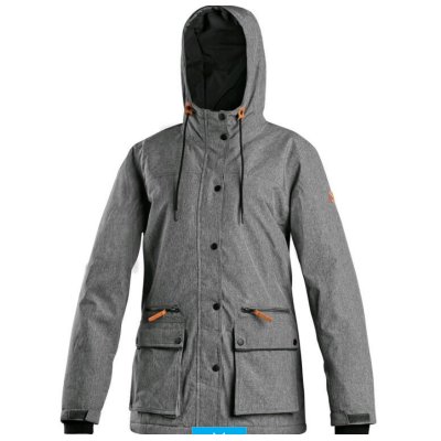 CS, Bunda dámská, zimní, CXS ARIZONA, šedá vel. XS - 3XL