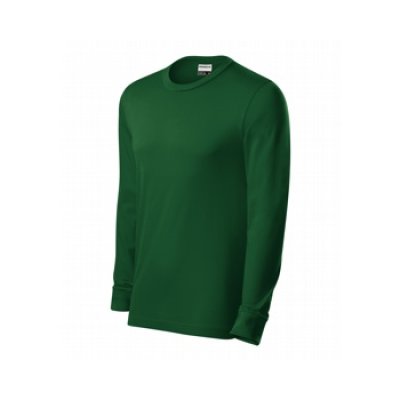 Triko unisex Resist LS R05 - S-XXL, lahvově zelená
