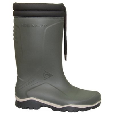 FJ, Vysoká holínka zimní DUNLOP BLIZZARD, zelená, vel. 36 - 48 AKCE ZIMA