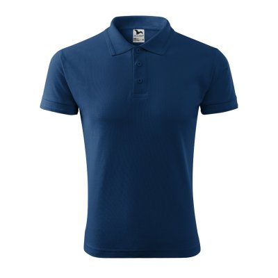 Polokošile pánská Pique polo 203 - S-XXL, půlnoční modrá