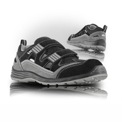 VM Footwear, Obuv sandál pracovní, LIVORNO S1P ESD , černá, vel. 36 - 49