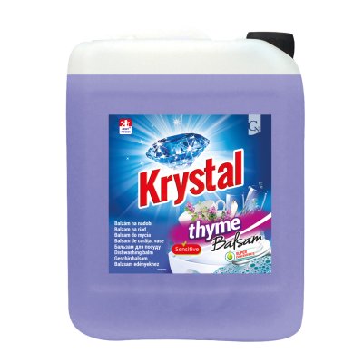 KRYSTAL, balzám tekutý na nádobí, mateřídouška, 5 L