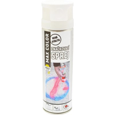Max Color značkovací sprej, bílá, 500 ml