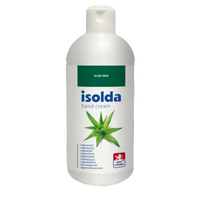 ISOLDA, krém regenerační,  na ruce, aloe vera s panthenolem, 500 ml