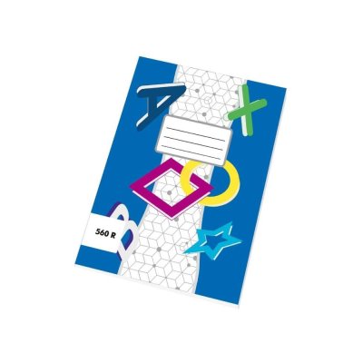 Sešit recyklovaný 560 - A5 čistý, 60 listů