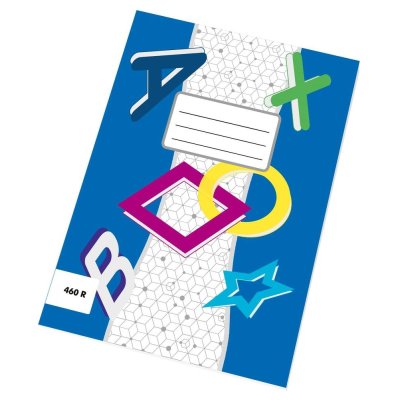 Sešit recyklovaný 460 - A4 čistý, 60 listů