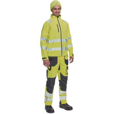 Červa, Bunda softshellová, pánská, žlutá, SHELDON HV, různé barvy, vel. XS - 4XL - Nepojmenované.png