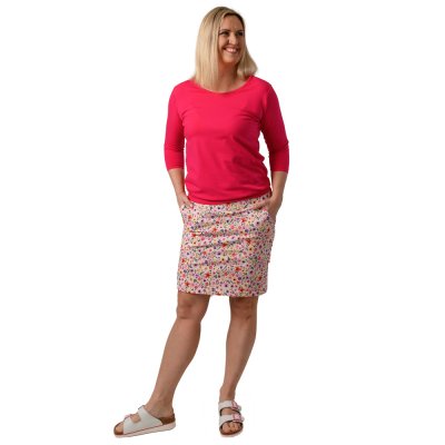 TDX Sukně ELA, BA/ELAS, VS168, květinový festival - Dámská sukně ELA, Květy