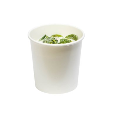 Miska papírová na polévku 700 ml EKO, bílá, 50ks/bal.