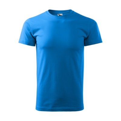 Malfini, Tričko pánské Basic 129 - S-XXL, snorkel blue