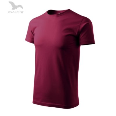 Malfini, Tričko pánské Basic 129 - S-XXL, garnet