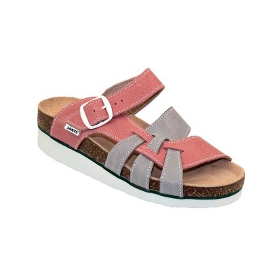 Santé, pantofel zdravotní růžový,  N/240/9/37/17/H/K/BP, vel. 36-41