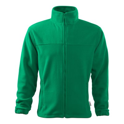 Malfini, Mikina pánská  Jacket 501 - 3 XL, středně zelená
