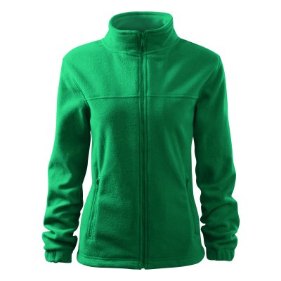 Malfini, Mikina dámská  Jacket 504 - XS-XXL, středně zelená
