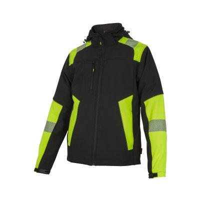 Bennon, zimní reflexní bunda REFLECTOS černo/žlutá, vel.S-XL