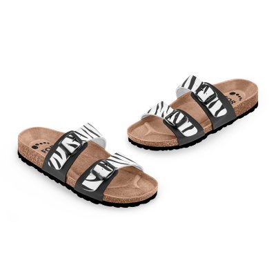 Schu'zz, Obuv dámská, zdravotní, FORCARE 204060 bílá potisk zebra, vel. 36-42