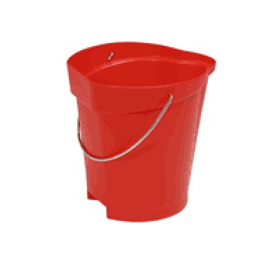 Vikan, kbelík 12 l, polypropylen, červený