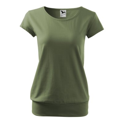 Malfini, Triko dámské City 120 - XS-XXL, khaki