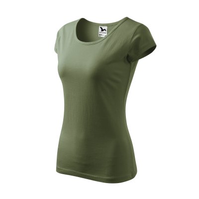 Malfini, Tričko dámské Pure 122 - XS-XXL, khaki