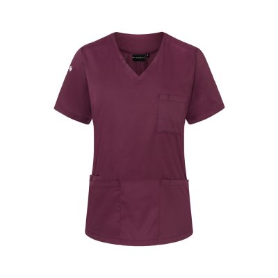 Dámská zdravotní halena KS 66, vínová - Dámská zdravotní halena KS 66, aubergine