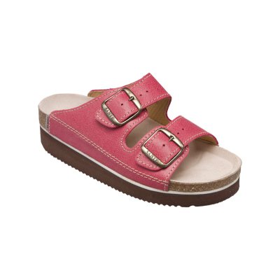 Santé, Pantofel dámský zdravotní N/25/C30/H/K/CP, červený, vel.36-42