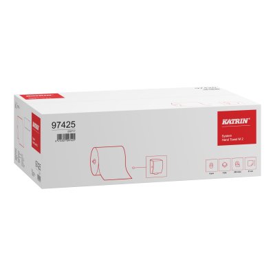 MT, Ručníky v roli Katrin  System Towel M2,  celulóza, 200m, 2v. 6rolí v kartonu