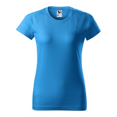 Tričko dámské Basic 134 - XS-XXL, snorkel blue