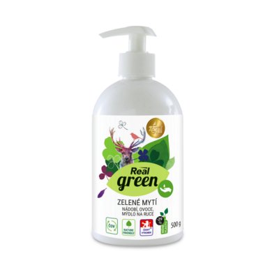 Zenit, Real GREEN mytí rukou, nádobí, ovoce a zeleniny, 500g
