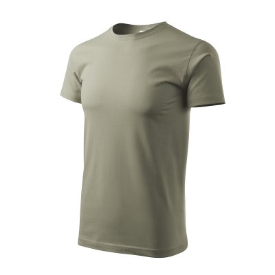 Tričko unisex Heavy new 137 - XS-XXL, světlá khaki