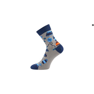 Lonka, ponožky unisex DEVIVE gym, vel.35-46