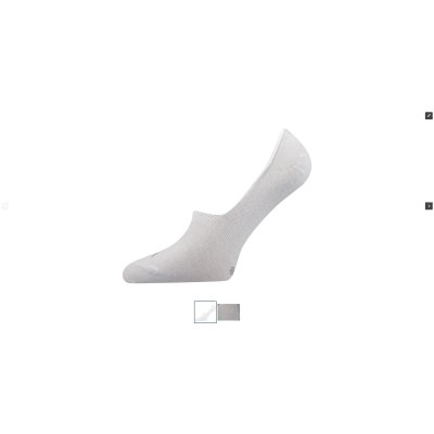 Ponožky extra nízké VERTI bílé, vel. 35-46
