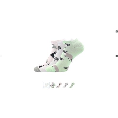 Boma, ponožky dámské nízké PIKI 71 letní SE ZVÍŘÁTKY