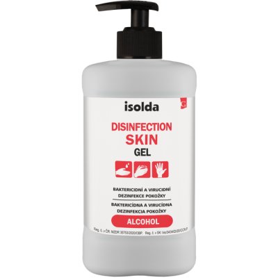 ISOLDA dezinfekce rukou s pumpičkou SKIN 400ml