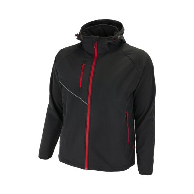 Bennon, Pracovní bunda FORCE Jacket black/red,vel. S-4XL