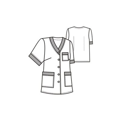 TDX Halena dámská propínací CECILIE, BA, VS168, vzor lišky/tyrkys/tmavě zelená