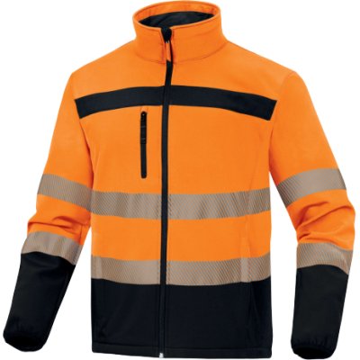 Delta, Bunda softshellová reflexní LULEA2HV,  barvy , vel. S - 3XL - LULEA2HV-OR.png