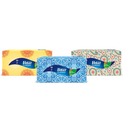 Kosmetické ubrousky VELVET Classic 2vr.150ks