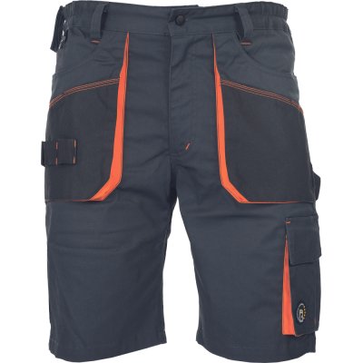 Červa, EMERTON šortky  šedo-oranžová, vel.48-62
