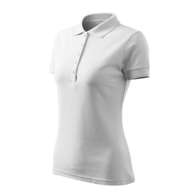 Adler, Polokošile dámská Pique Polo Free, bílá , vel. S - 2XL