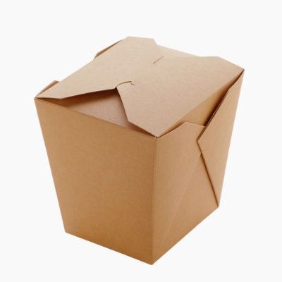 Papírový box EKO na nudle/rýži hnědý, bal/35 ks