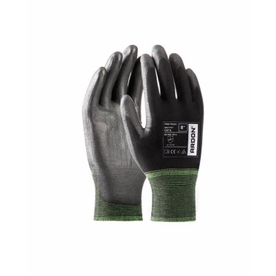 Ardon, Rukavice máčené PURE TOUCH BLACK, vel. 09