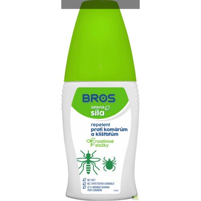 BROS, repelent zelená síla proti klíšťatům a komárům 50ml