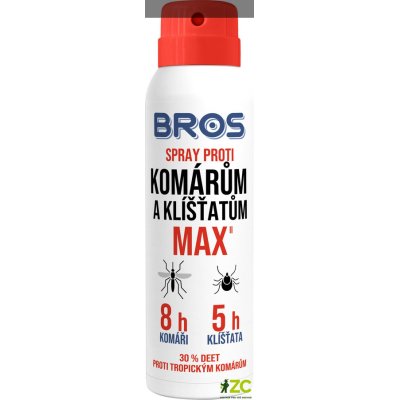 BROS, repelent sprej proti komárům a klíšťatům MAX 90ml