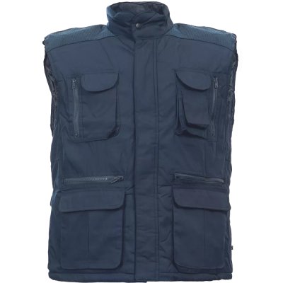 Červa, Vesta unisex zateplená DAVIDA, modrá, vel. M-4XL
