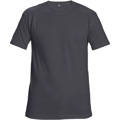 Červa, Tričko pánské TEESTA, krátký rukáv, antracit, vel. XS-3XL