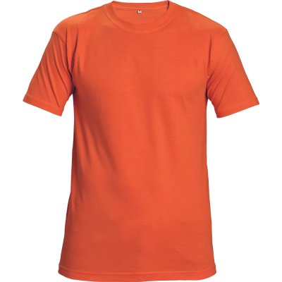 Červa, Tričko pánské TEESTA, krátký rukáv, oranžová, vel. XS-6XL