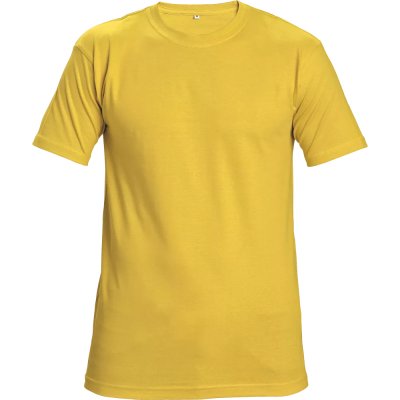 Červa, Tričko pánské TEESTA, krátký rukáv, žlutá, vel. XS-4XL
